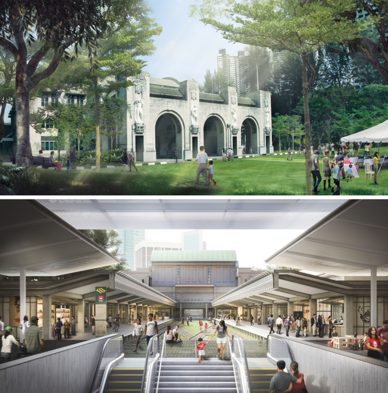 Illustration for article titled Singapore Is Turning a Cross-Country Railroad Into the World's Longest High Line